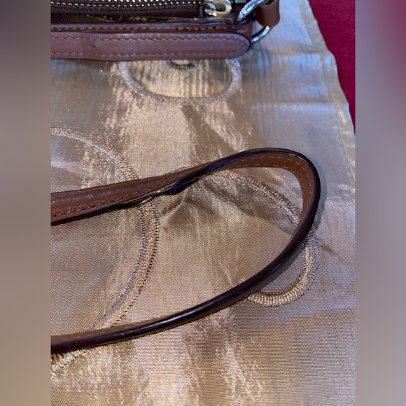 GORGEOUS🌟COACH SIGNATURE COATED CANVAS CROSSBODY 🌟GUC - CLEAN! - Picture 10 of 15